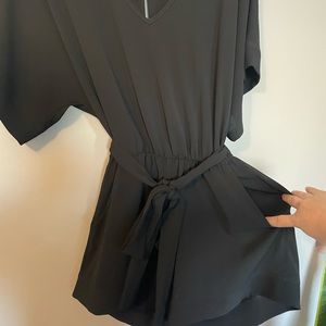 Black Vici Romper